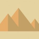 pyramid illustration flat vector by Matthew Coles