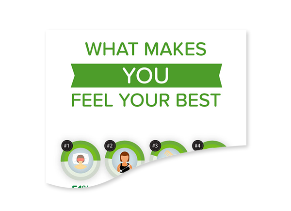 WHAT MAKES YOU FEEL YOUR BEST infographic preview image