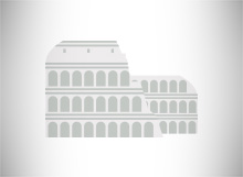 Colosseum rome illustration